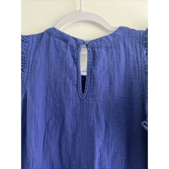 Universal Thread Cotton Maxi Dress Size med Side Pockets Flutter Ruffle Sleeve - Picture 6 of 7